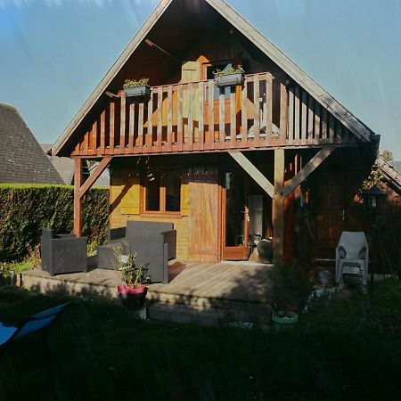 Chalet Avec Piscine Chauffee, Tennis Et Jardin Clos, A 1700M De La Plage De Cabourg - Fr-1-465-22 Eksteriør bilde