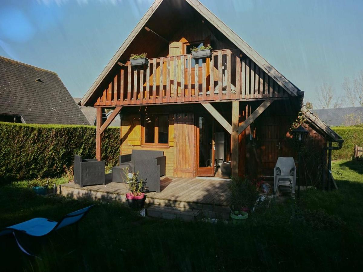 Chalet Avec Piscine Chauffee, Tennis Et Jardin Clos, A 1700M De La Plage De Cabourg - Fr-1-465-22 Eksteriør bilde